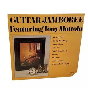 Tony Mottola Guitar Jamboree (Vinyl, 1982) Seagull LG-8200 VG LP Record Album